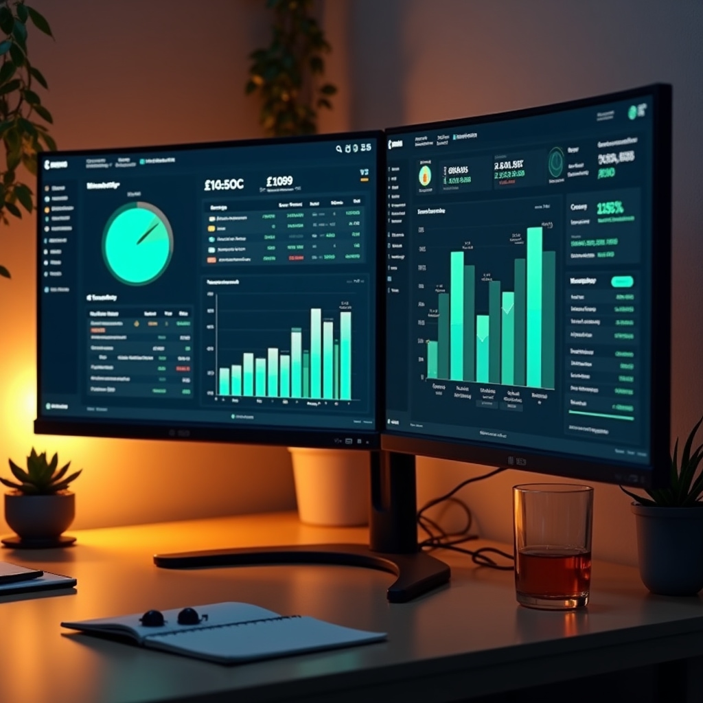 Finansal simülasyon platformu ekran görüntüsü